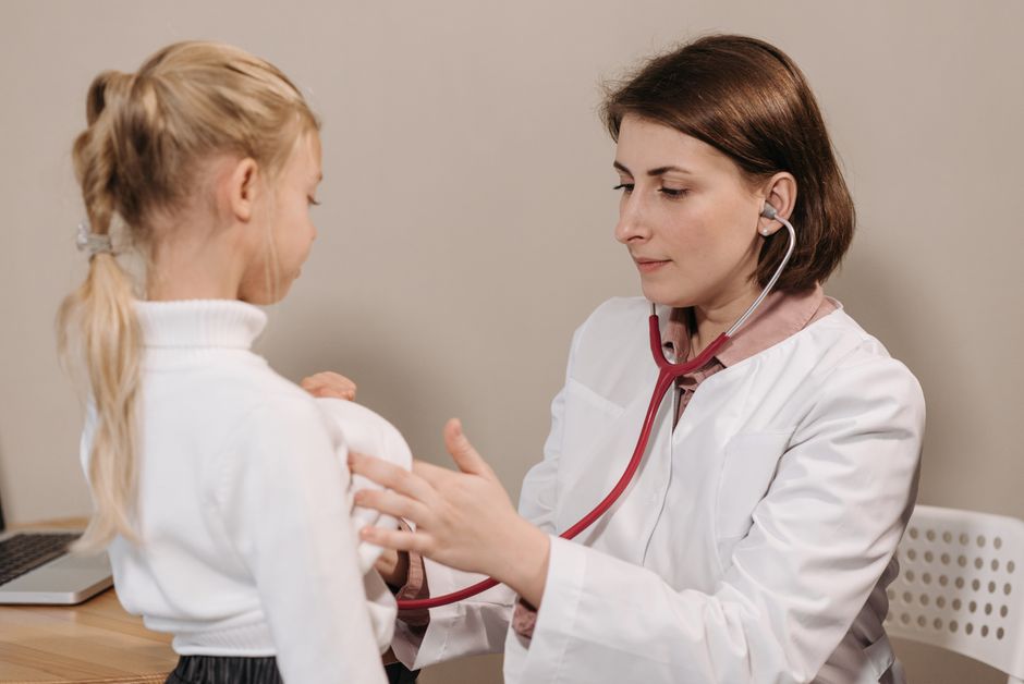 Doctor with a patient